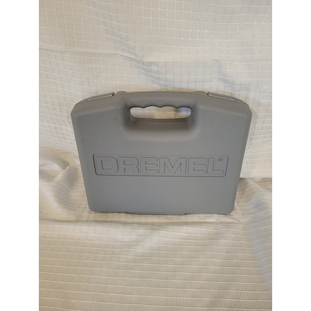 Dremel Rotary Tool Hard Carrying Case Gray Plastic Storage Box 11x8x3